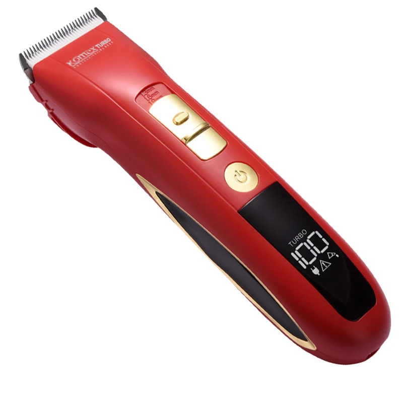 Модная профессиональная перезаряжаемая Беспроводная Машинка для стрижки волос Komex Сага/триммер для волос для мужчин и детей по оптовой цене