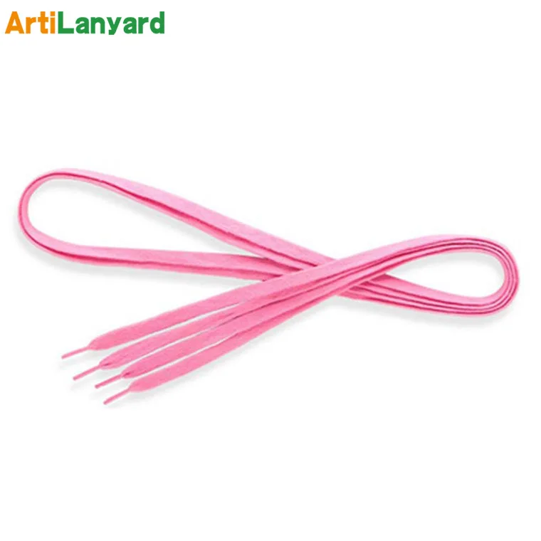 Artilanyard Customized Printed Rainbow Personalized Shoe Laces For Hoodies Oem Shoelaces Custom Sneakers Shoelaces Charm Flat