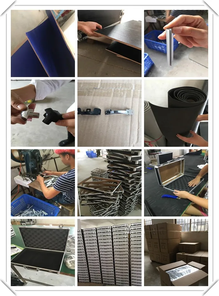 Sliver Protective Aluminum Hard Traveling Drone Case for DJI Phantom 4 DJI Phantom 3 Standard