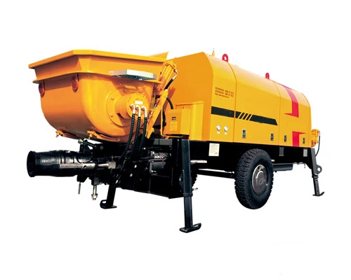 HBT10018C-5S (T3) S клапан 100 м3/ч выход 18 мПа дизельный бетонный прицеп насос