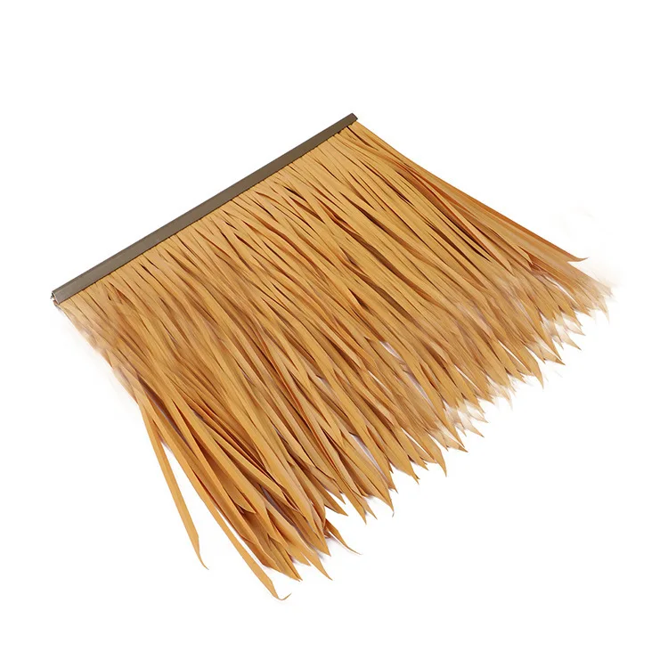 Flame retardant waterproof synthetic thatch grass thatched roof