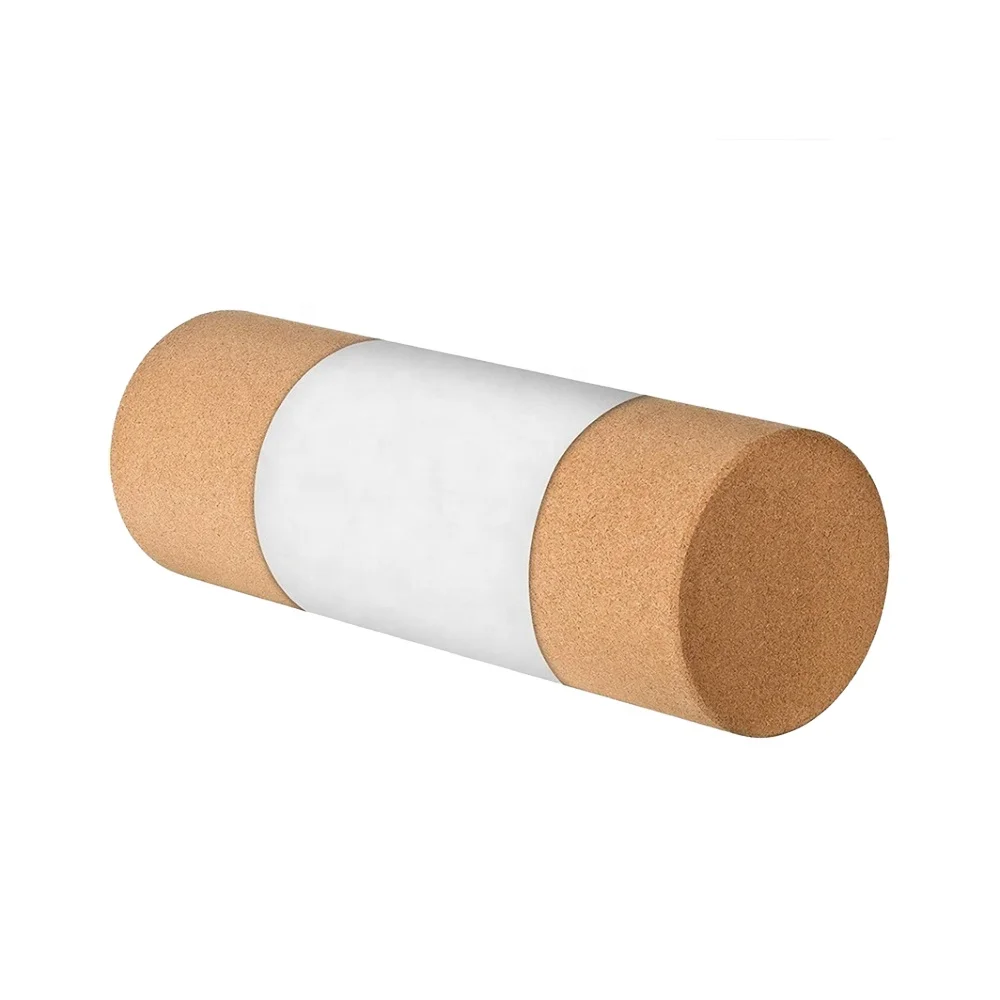Sports Cork Products 100% Natural Cork Foam Roller For Body Relief