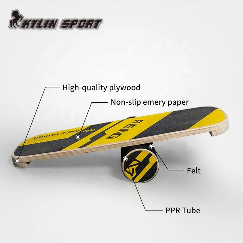 Kylinsport доска для занятий фитнесом деревянная