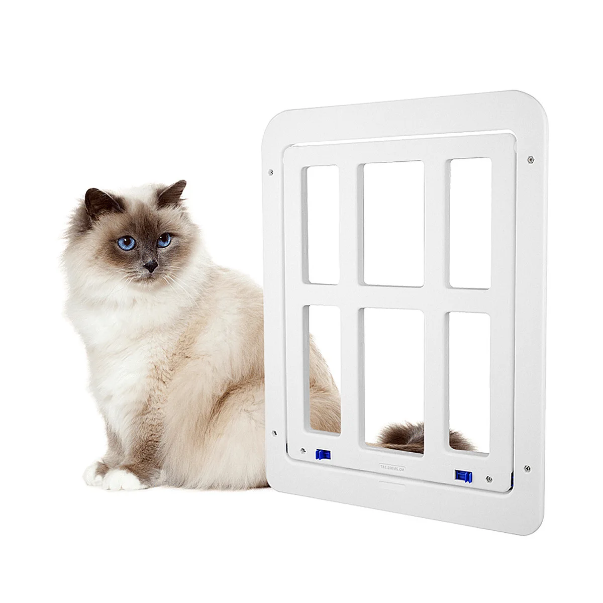 Cat Door Pet Screen Door Pet High Quality Magnetic Automatic Gate Pet Grid Door for Cat Puppy