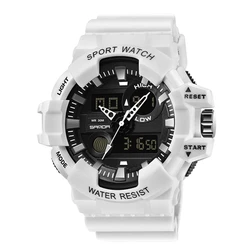 mens watch sanda 780 Sports  Luxury Led Digital fashion Quartz Watch Men Waterproof G Style watches Relogio Clock