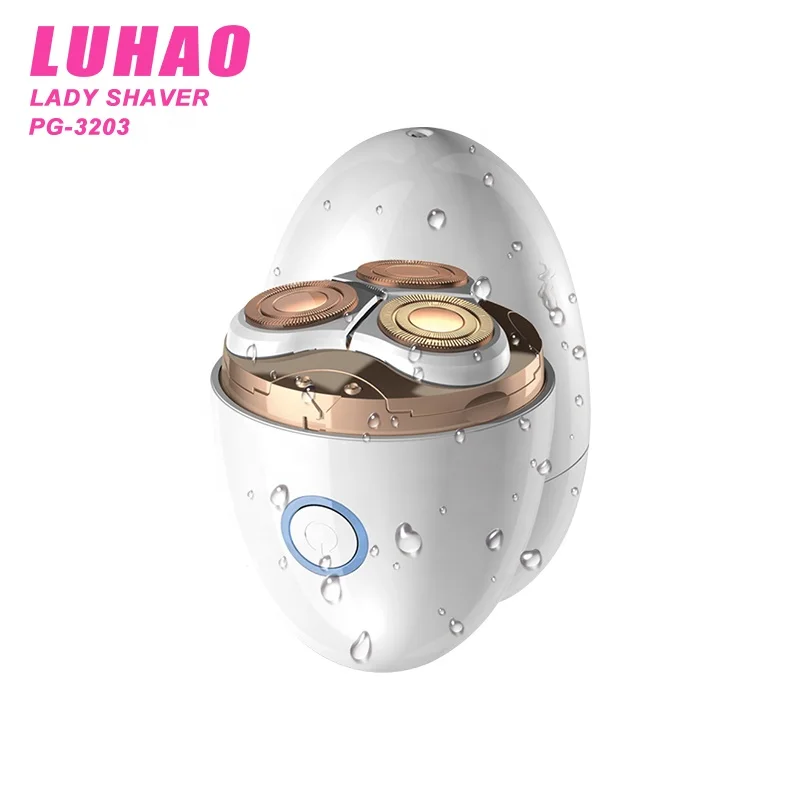 KEMEI 3203 USB-устройство для мытья тела литиевая аккумуляторная зарядная головка магнитная адсорбционная электрическая электробритва Kemei водонепроницаемая Женская бритва