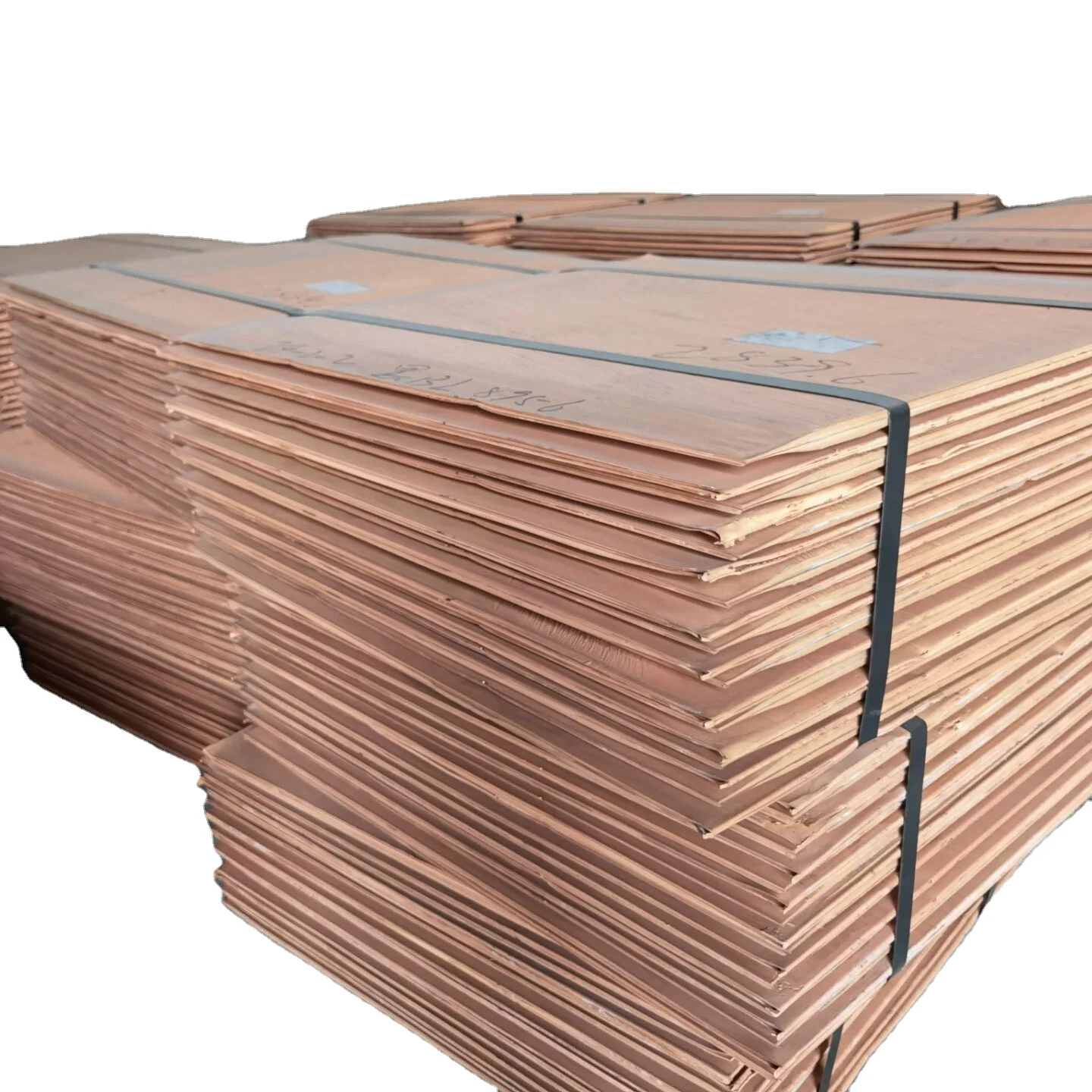 99.99% Copper Cathode use manufacturing cast copper rods Free Samples Copper Plate bulk for sale