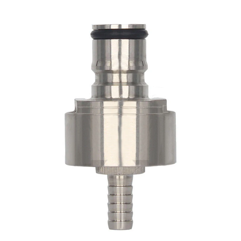 Stainless Steel Carbonation Cap for Soda PET Bottles Ball Lock Carbonation Cap
