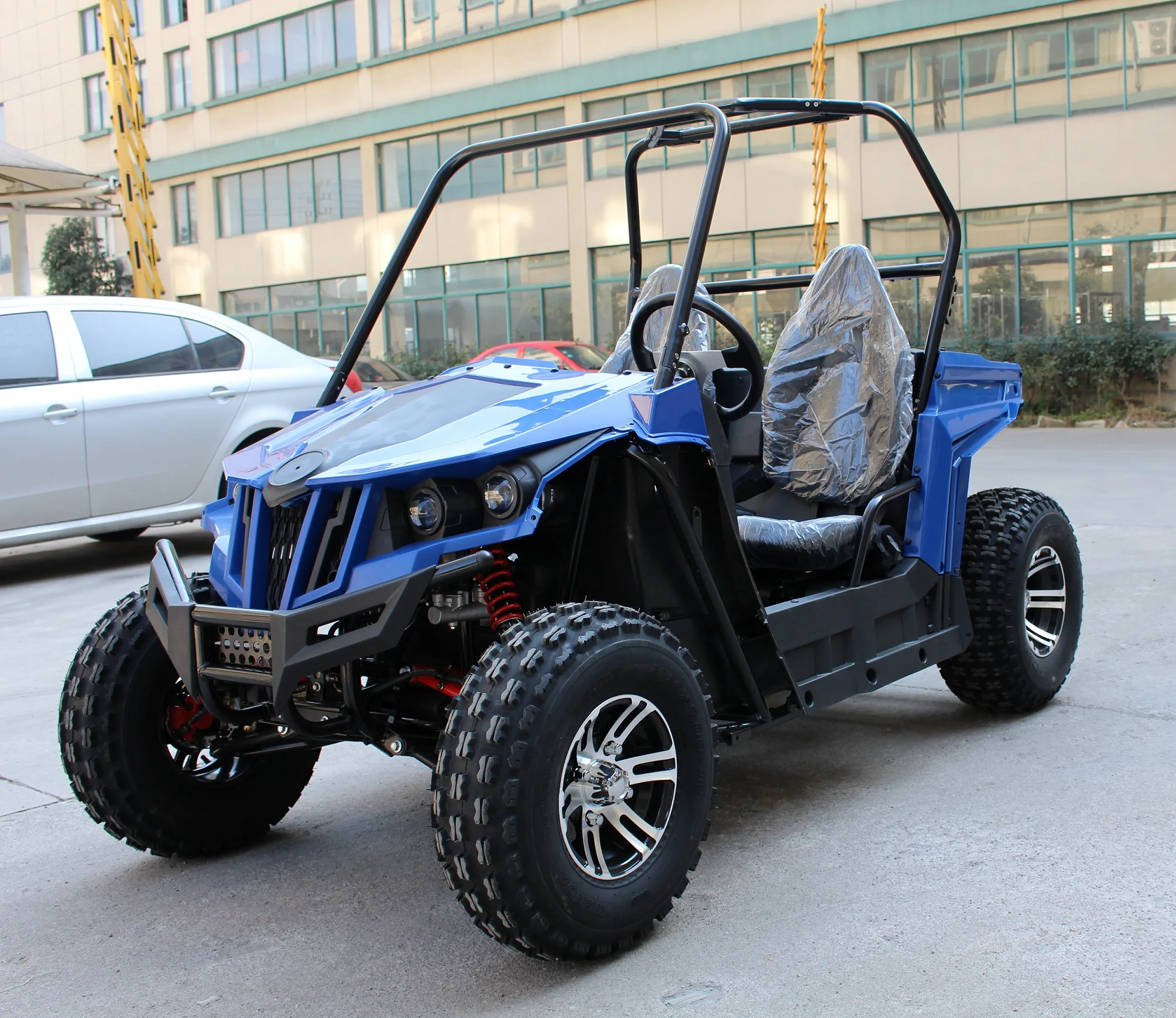 blue  2 WD 150cc UTV for children kids teenagers