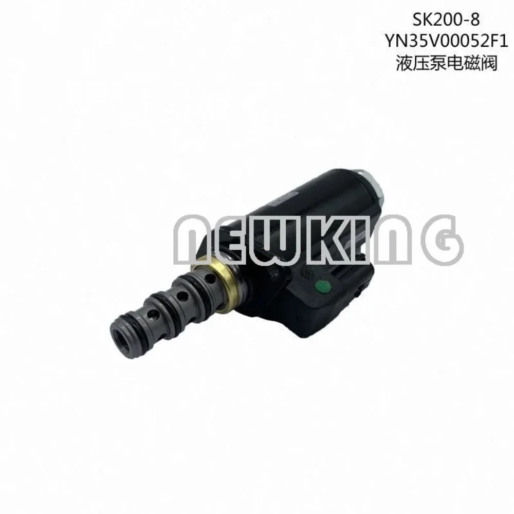 YN35V00052F1 KDRDE5K-31/30C50-123 High Quality Kobelco Sk210-8 Sk200-8 Excavator Hydraulic Solenoid Valve