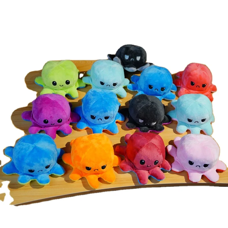 octopus plush 20 cm reversible octopus toy octopus plush dolls