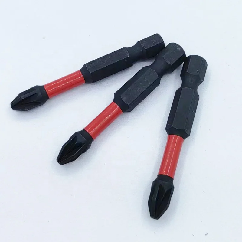 Hexagonal handle S2-PH2 screwdriver bit with high torque and strong magnetic impact resistance