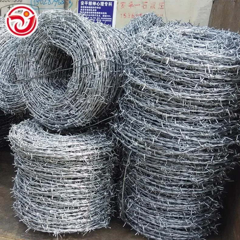 fastener twisted barbed wire cheap galvanized double twist barbed wire