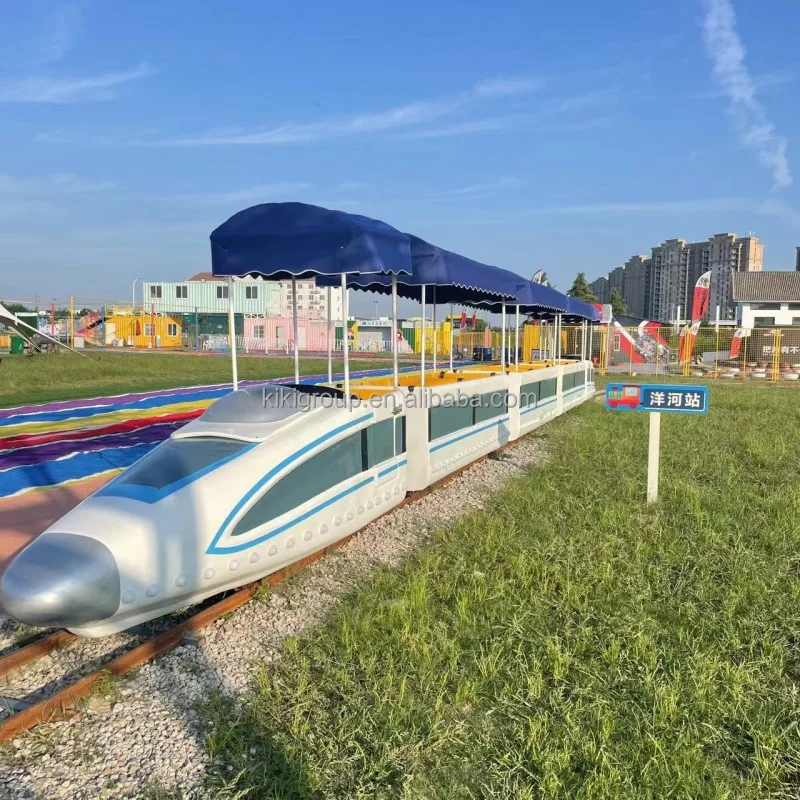 Chinese high-speed rail design outdoor playground amusement park electric track train