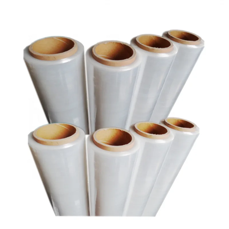 JAPAN Popular 15mic Transparent PE Stretch Film Casting Cling Film Plastic Roll Film
