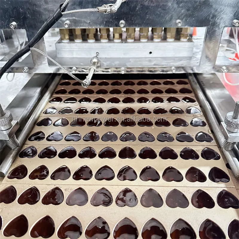 Automatic Vertical gummy and hard candy depositing machine bear candy making machine