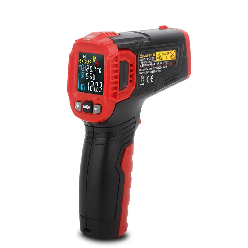 Noyafa Thermometer Digital Infra Digital Non contact Industrial Laser Infrared IR Temperature Gun Thermometer for Industry