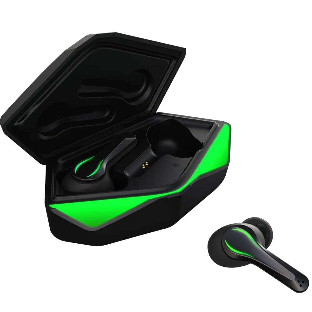 Low Latency Game Hifi Ipx5 True Tws Wireless Bt 5.0 Earbuds Headsets Headphones Earphone