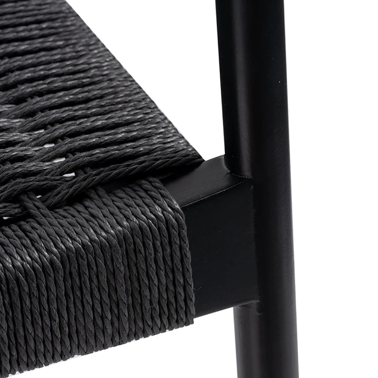 Silla Ratan Comedor стул для гостиной кухни стулья обеденный стол из ротанга деревянный плетения бумажный шпагат веревка сиденье Dc-1707