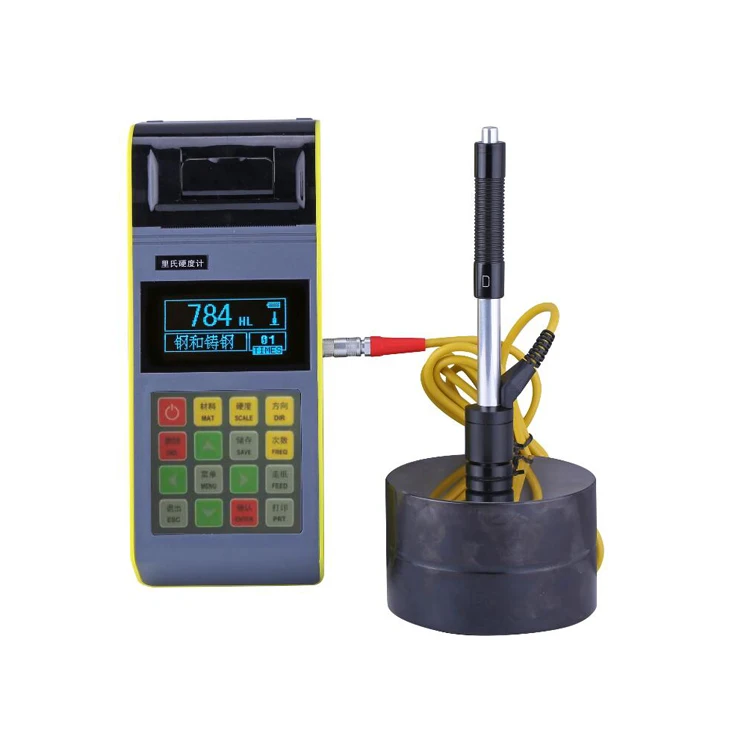 SHL-160 digital LCD portable Leeb hardness tester with printer function, High Precision Metal Hardness Tester PRICE