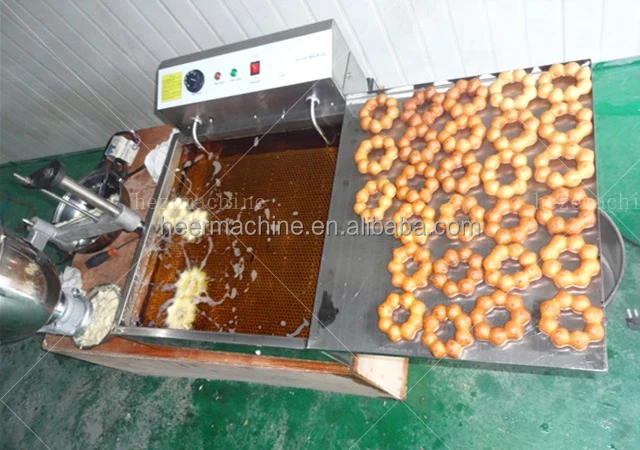 Automatic Manual Dough Pon De Ring Mochi Loukoumade Dropper Donut Machine Depositor