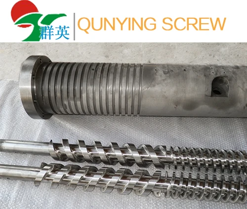 parallel twin screw barrel for plastic extruder Kabra Machine