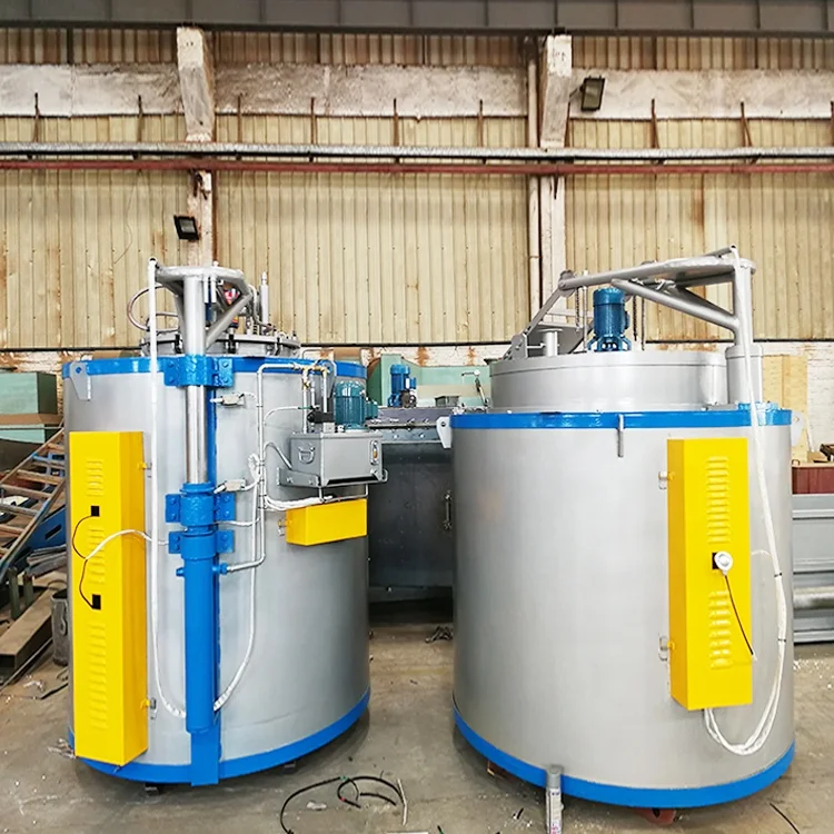 2022 new design factory price pit type electrical heating vacuum annealing furnace for metal