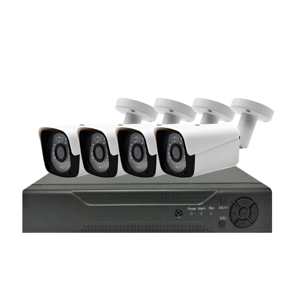  2 МП AHD 4ch cctv dvr kit 4 камера set