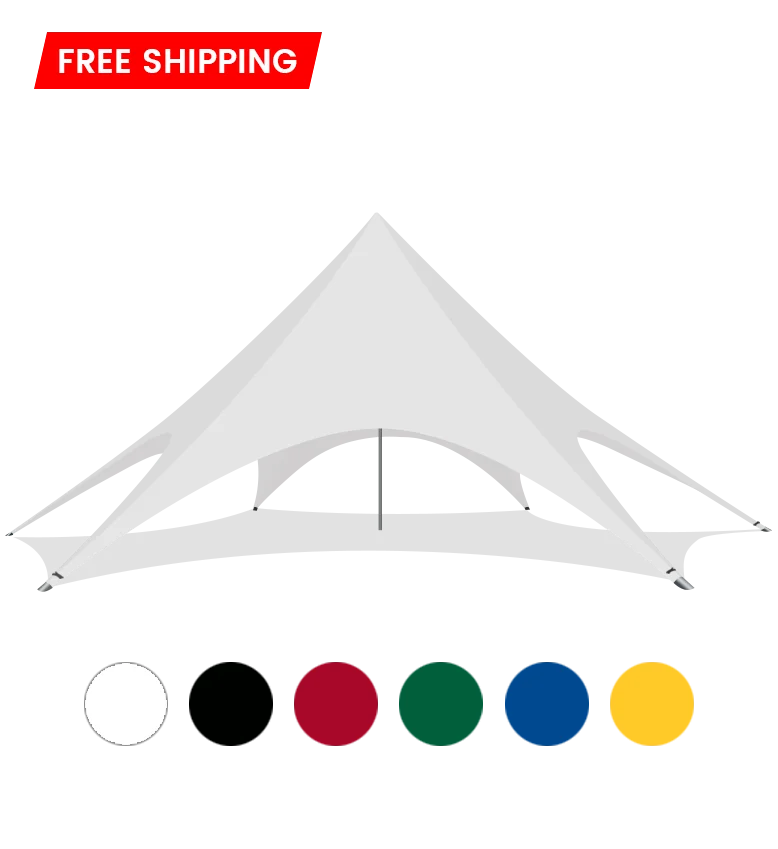 Customized Star Tents For Events With Single or Double Peaks Spider Tent