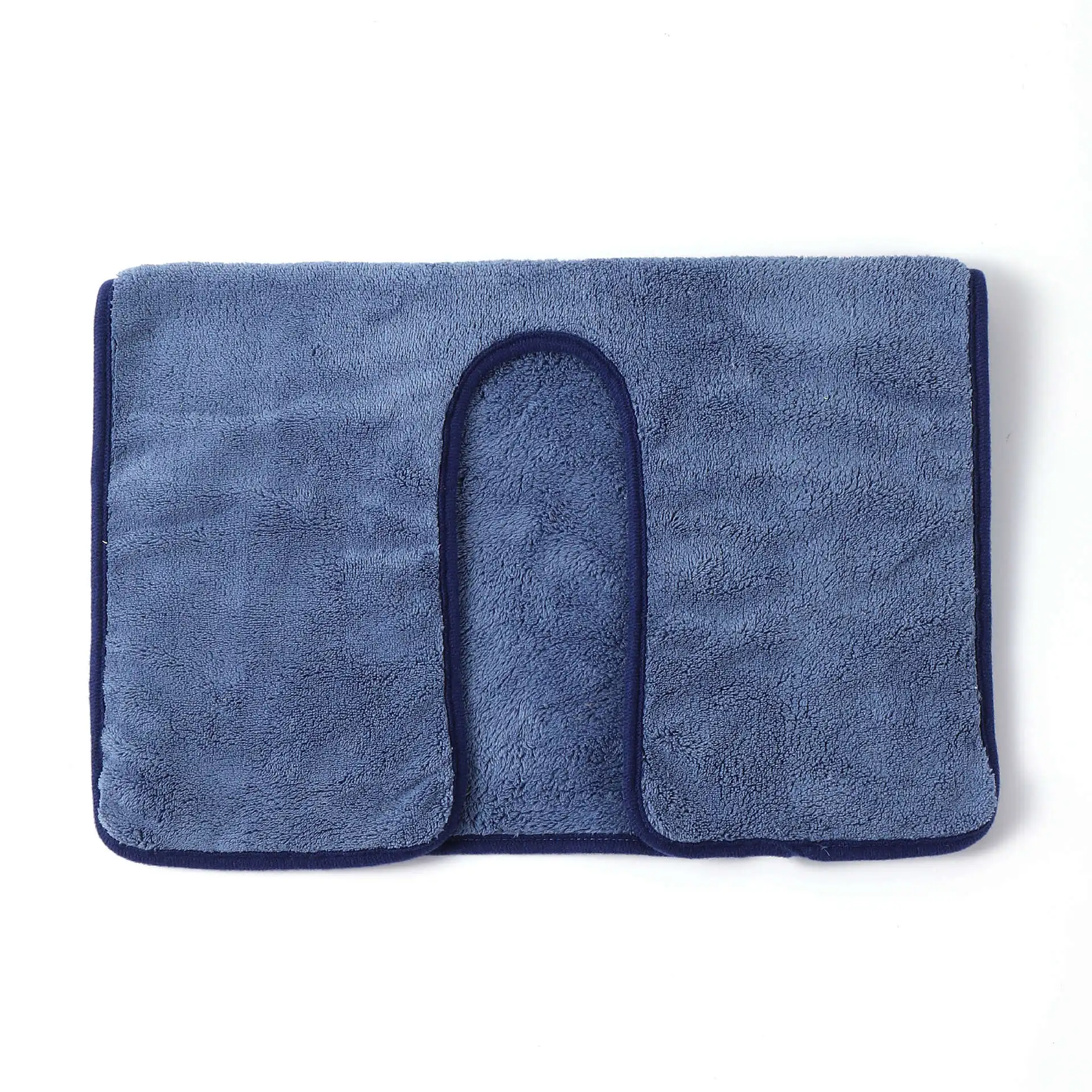 40*50cm Private Label Microfibre Face Towel Beauty Absorbent Quick Dry Coral Velvet Salon Pillow Towel