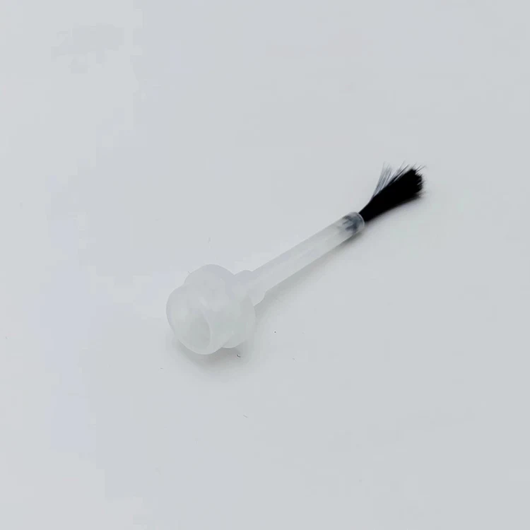 Mini bulk bottles labels 15ml customize empty clear gel remover glass empty Nail Polish Bottle with brush