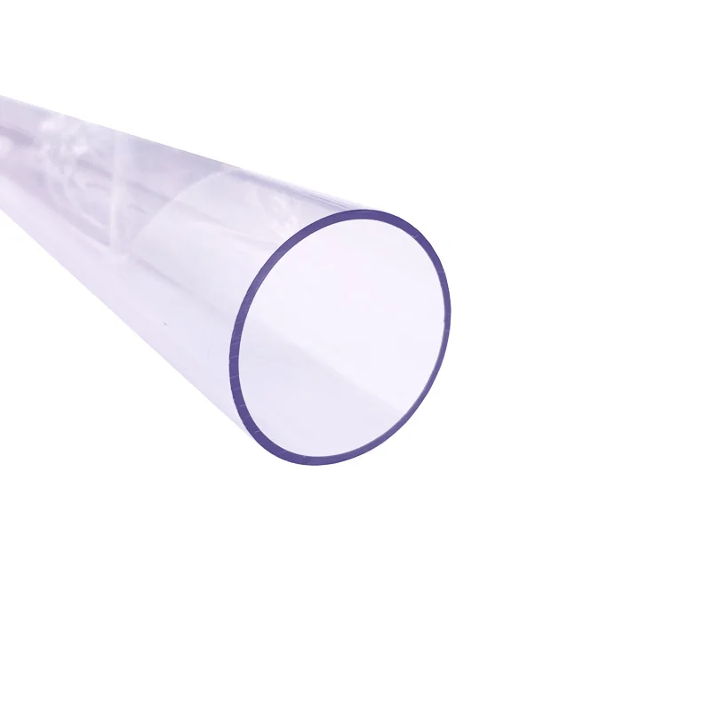 Extrusion Round Polycarbonate Tube White Plastic Profile