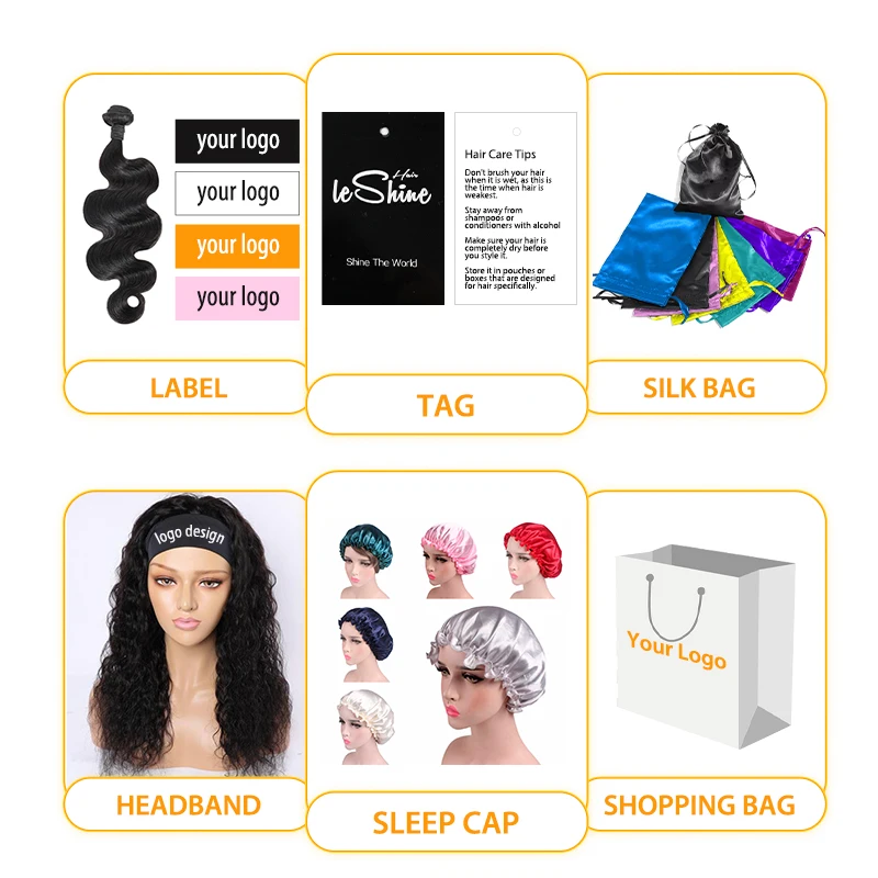 LeShine Wholesale Price Custom Human Hair Wigs Wholesale 10 a Grade Cheap Wigs With Lowest Price