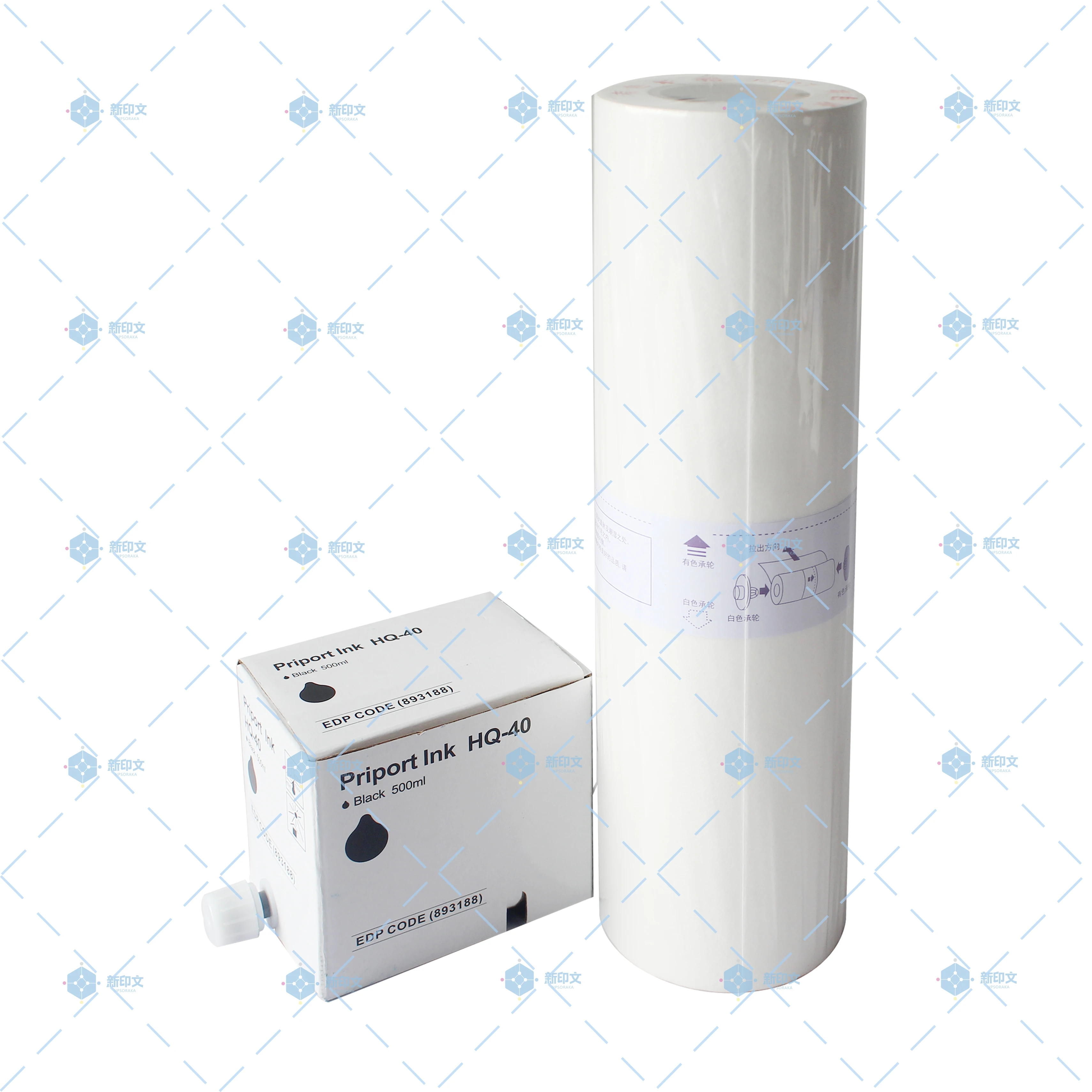 Priport мастер HQ40 гнзг 23 совместимый тонер для ricoh HQ-40 A3 CPMT23 4510 DX4542 4543 4544
