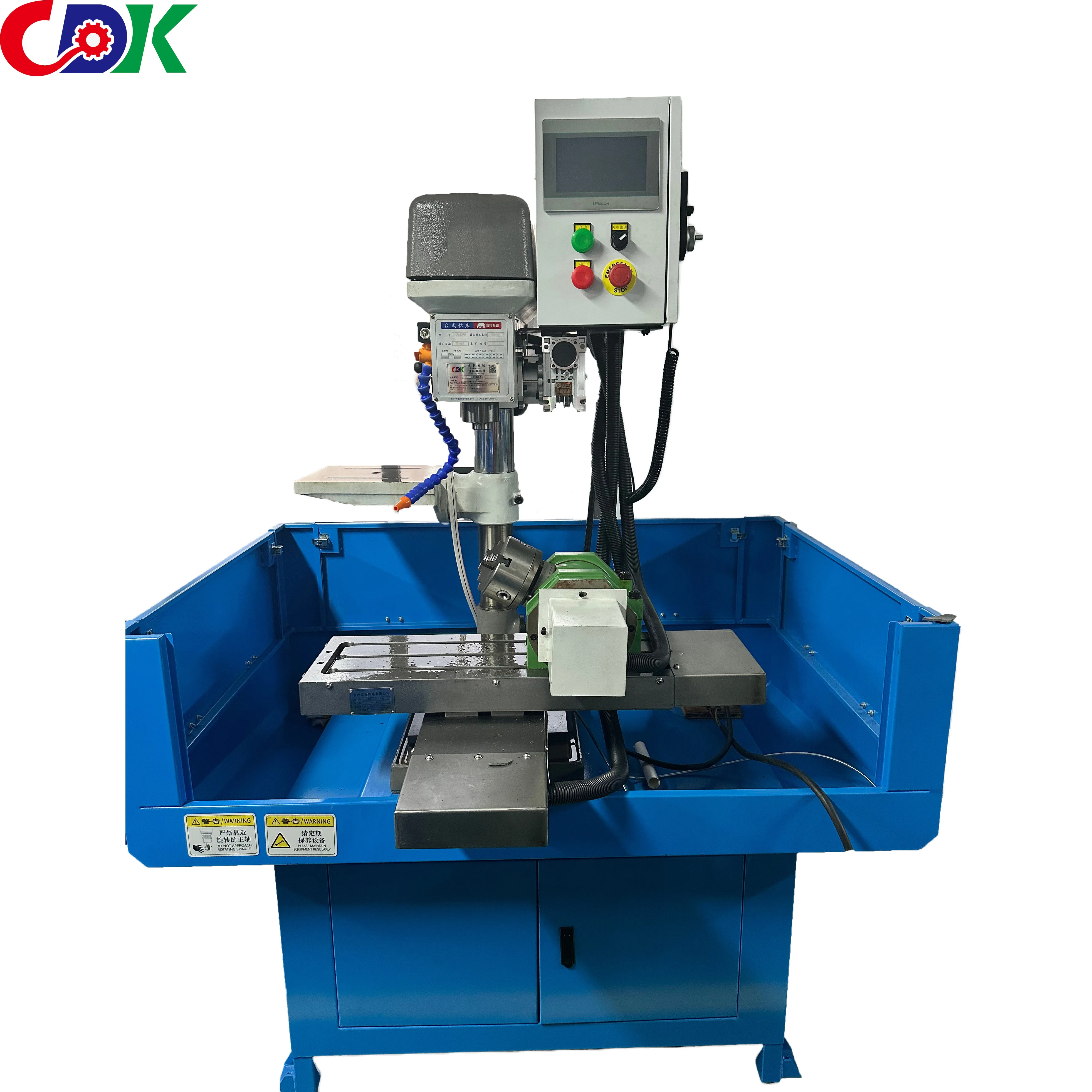 Hot Sale Angled Cross Slide Machine Well Structured Powerful Drilling And Tapping Machine With PLC