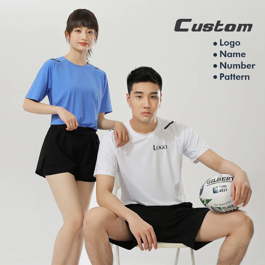 Lidong bulk stock custom logo high quality workout running breathable men sport t shirts dry t-shirts sports