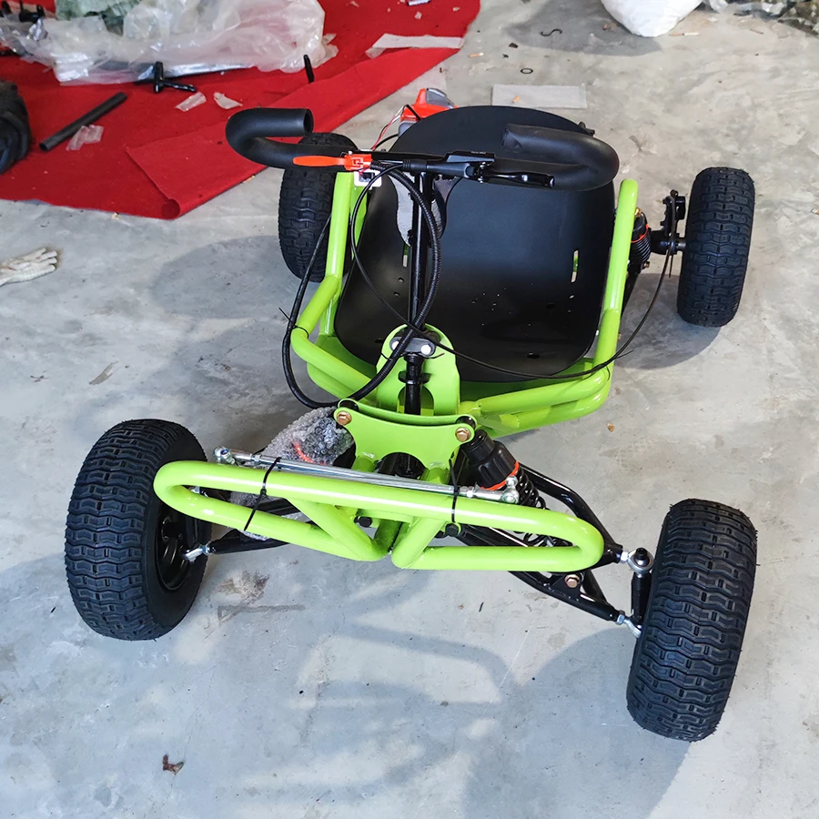 Sand Cross Through Kart Kid Mini Suspension Handlebar 63cc Outdoor Sport Go Kart Sand Cross Through Kart