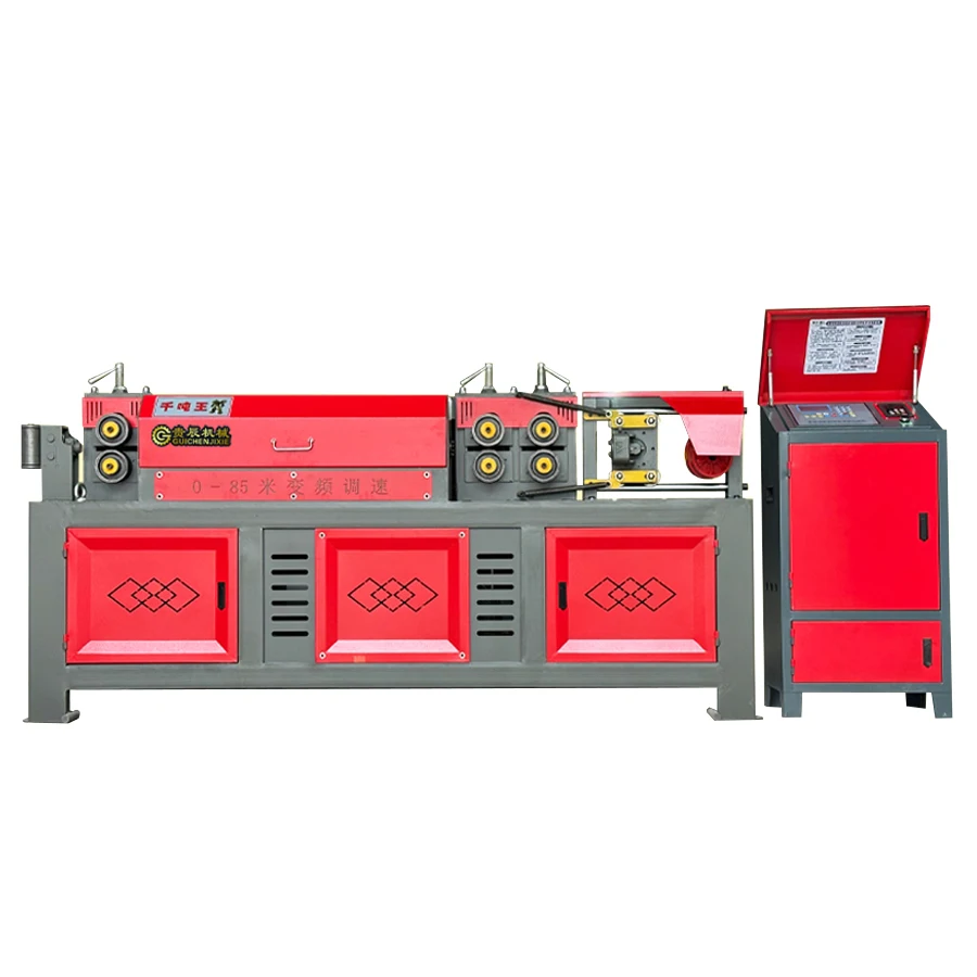 4-16 20.5KW 85M frequency converter Fully automatic steel bar straightening hydraulic variable frequency straightening machine