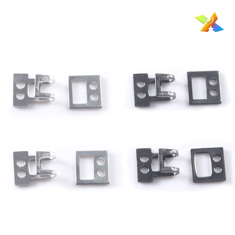 Customized High Quality Fashion Hook And Bar trouser hook and bar 4 Parts Trouser Hook