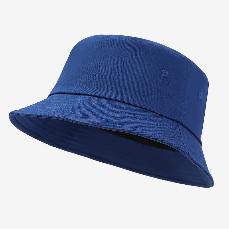 100% Cotton Custom Rubber Label Reversible High Quality Bucket Hat