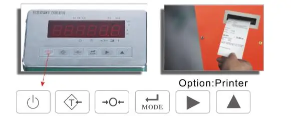 NIULI 3000kg 3 Ton Electronic Forklift Weighing Scale Pallet Jack Scale Hand Pallet Truck with Weigh Scale