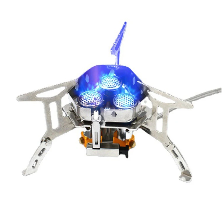 Wholesale advanced technology outdoor cast steel mini folding camping gas stove