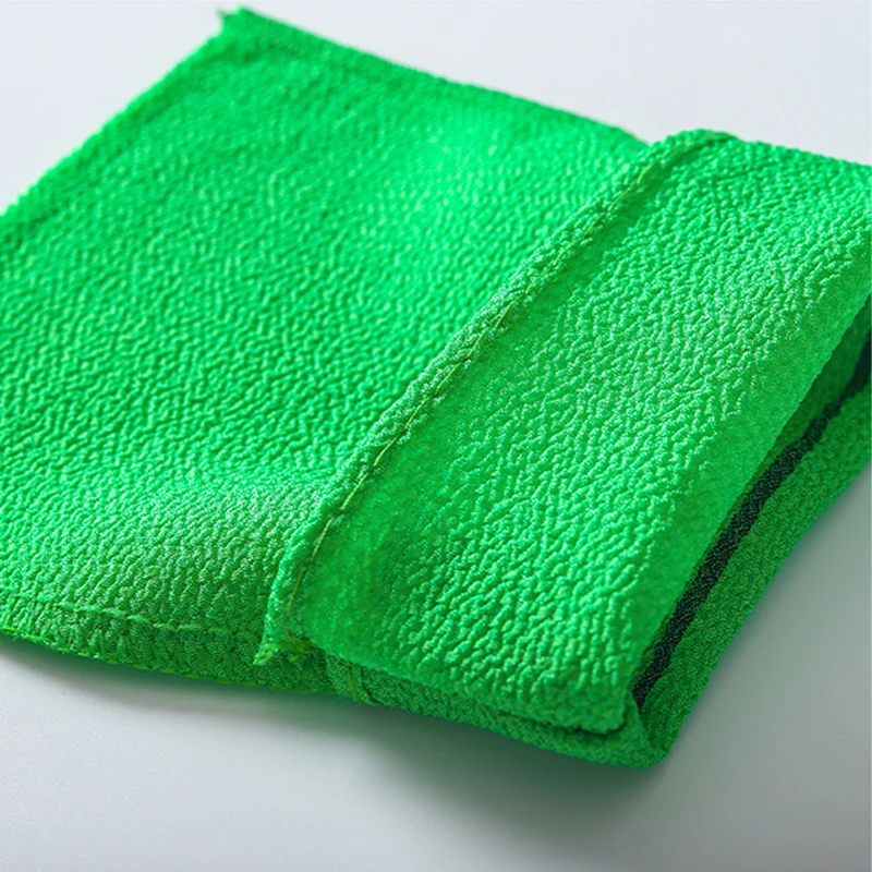 Wholesale Viscose Fiber Exfoliating Body Shower Scrubber Towel Fashion Korean Bath Glove