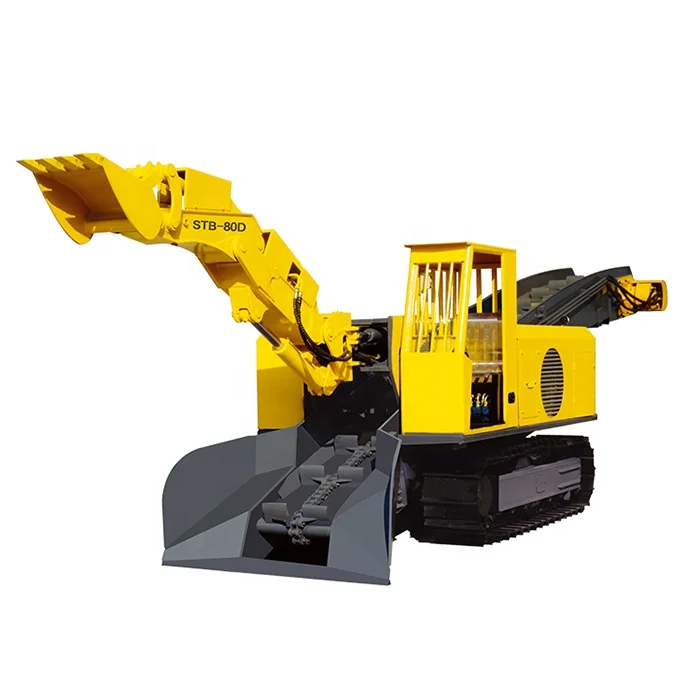 Underground mining loader mucking rock loader tunnel excavating loader