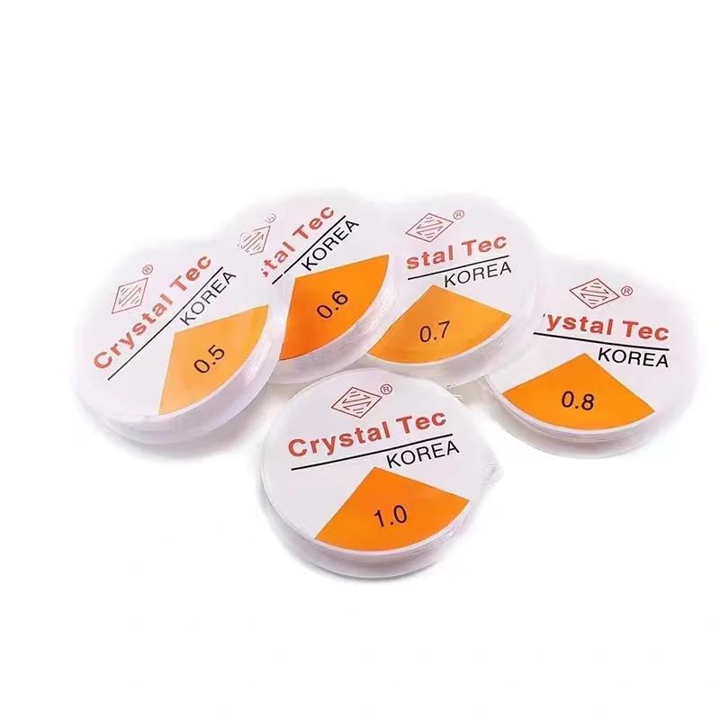 Strong and Stretchy Crystal Beading Cord Elastic String Thread for Jewelry Making for Bracelets and Other Findings Components