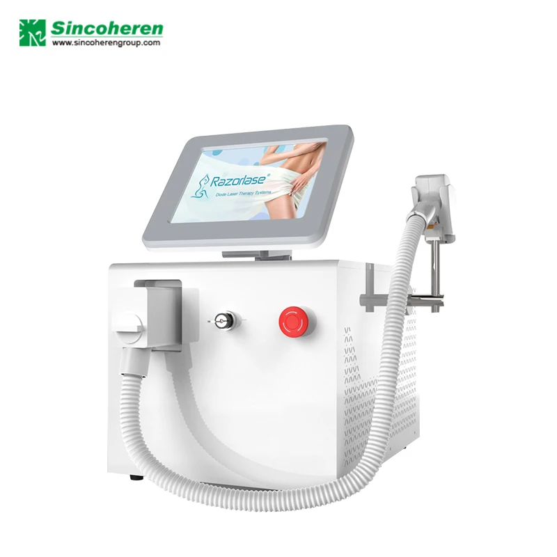 1200W 808nm Freezing Point Diode Laser Permanent Hair Removal Laser Device