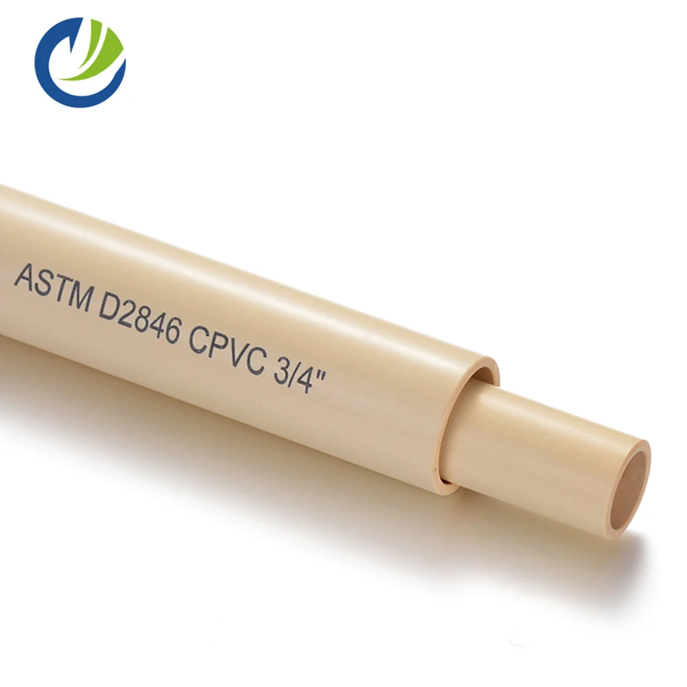 Настраиваемая дешевая водопроводная труба 1/2 4 5 дюймов ASTM D2846 cpvc для продажи (1600510783706)