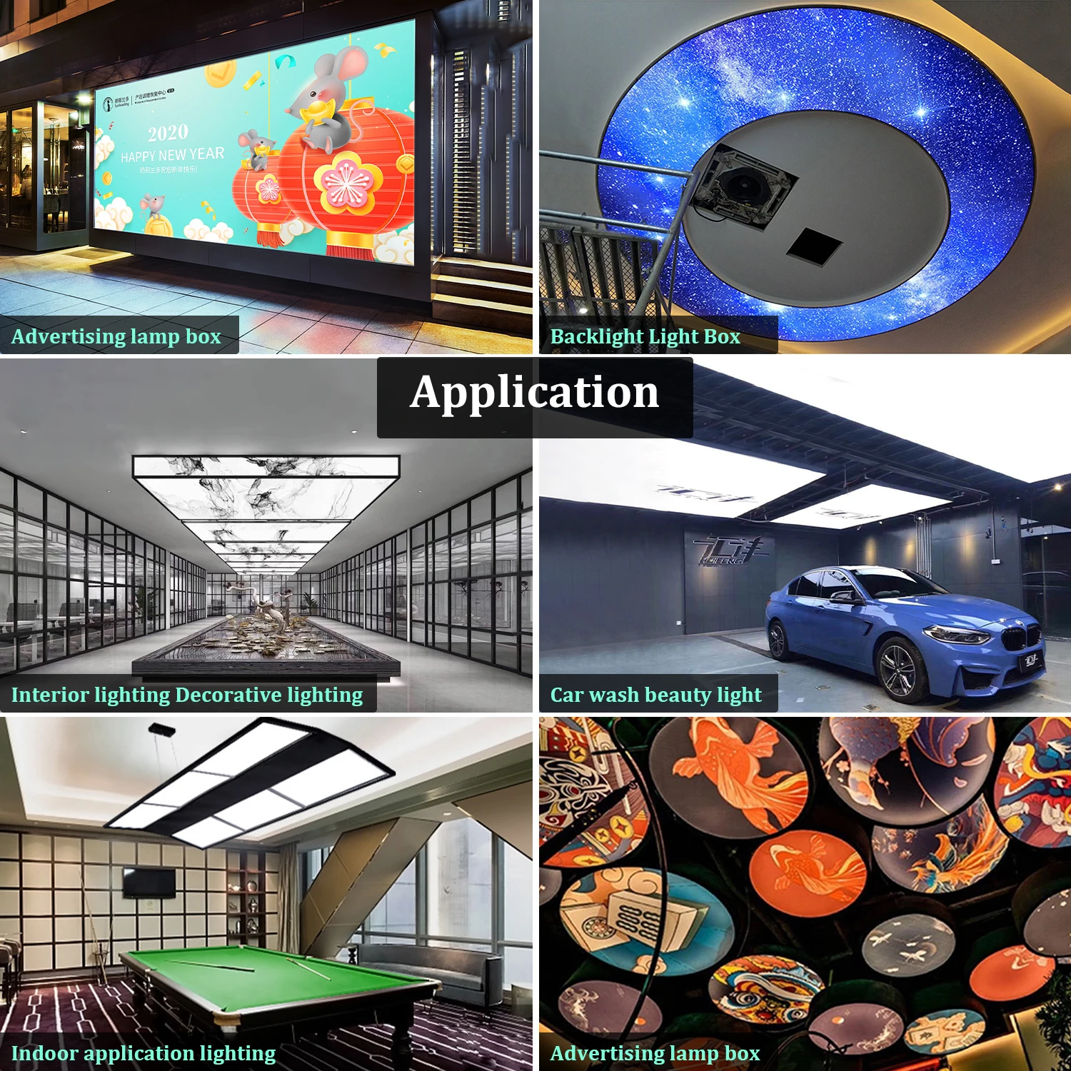 Hot selling Brightness high quality SMD 3030 6000K pure white Diffuse Reflection led lighting bar strip for Fabric Light box