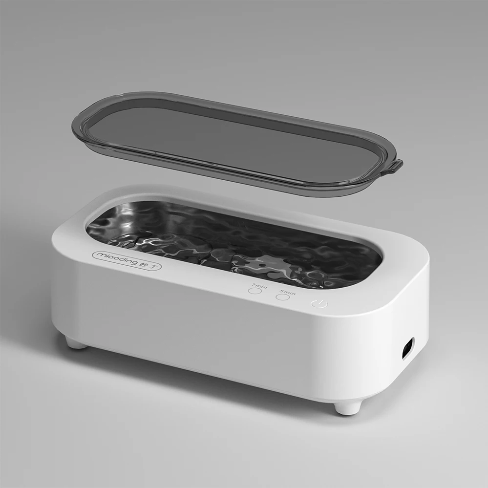 Household Ultrasonic Jewelry Cleaner High Frequency Vibration Wash Factory Diret OEM ODM Denture Cleaning Machine