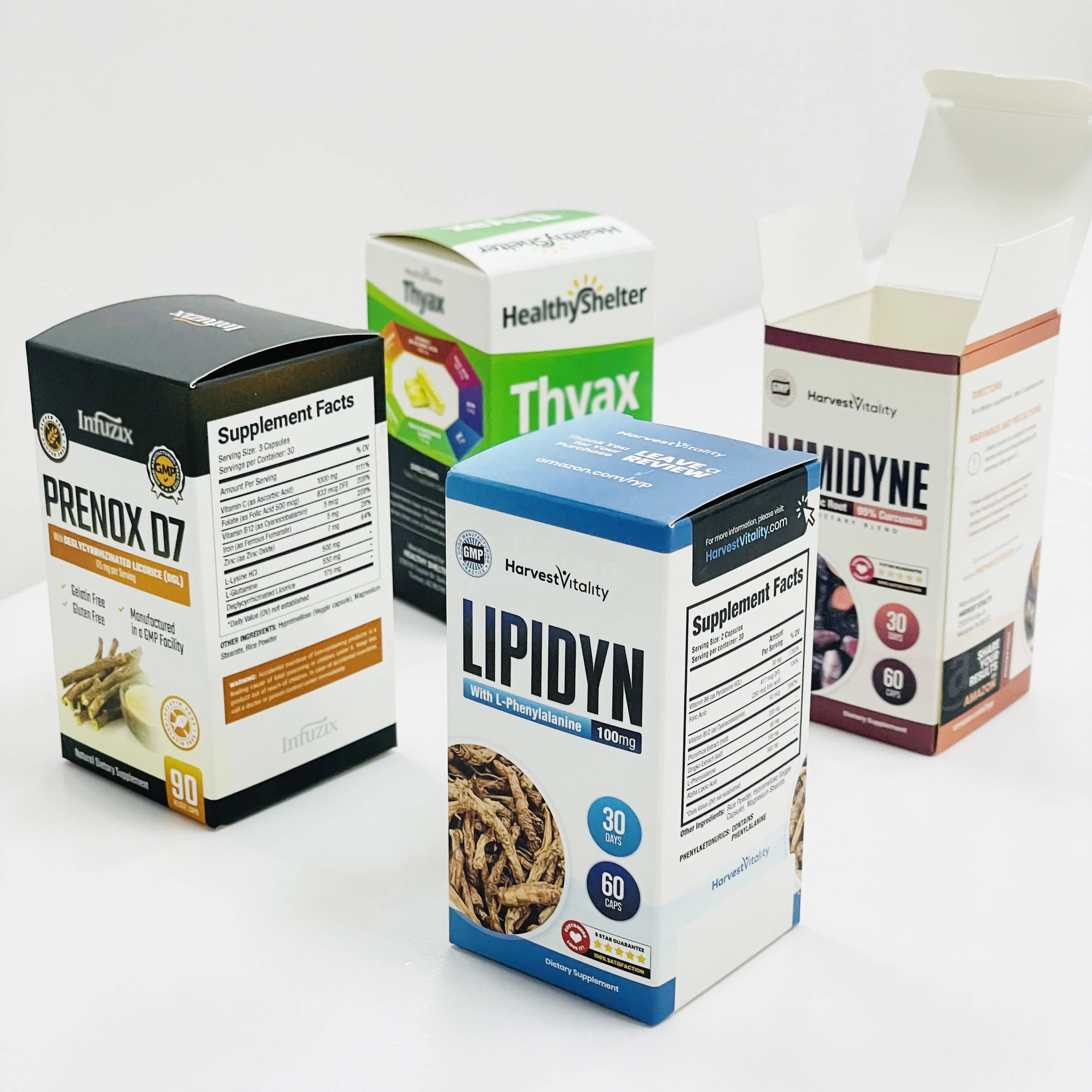 Custom Logo Printed Private Brands Eco Friendly Delivery white card box Corrugated Kraft